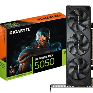 TARJETA DE VIDEO GIGABYTE GEFORCE RTX 5050 OC LOW PROFILE 8GB GDDR6, 128 BIT