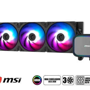 SISTEMA DE ENFRIAMIENTO LIQUIDO MSI MAG CORELIQUID A13 240 ARGB (MAG CORELIQUID A13 240) BLACK