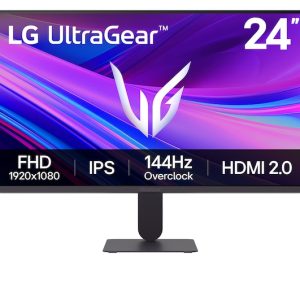 MONITOR LG ULTRAGEAR G4 24G411A-B, 23.8" IPS, FHD, 144HZ OVERCLOCK, 1MS, NVIDIA G-SYNC, AMD FREESYNC
