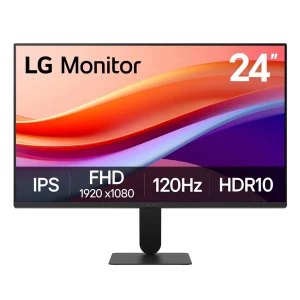 MONITOR LG 23.5" ( 24U411A-B ) IPS | FHD - 120HZ | 5MS | VGA - HDMI NEGRO