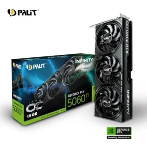 TARJETA DE VIDEO PALIT INFINITY 3 RTX5060TI 16GB OC GDDR7 128BIT 3-DP HDMI