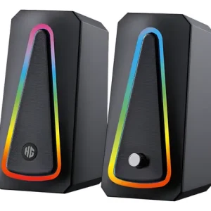 PARLANTE GAMER HALION HA-S257 RGB NEGRO