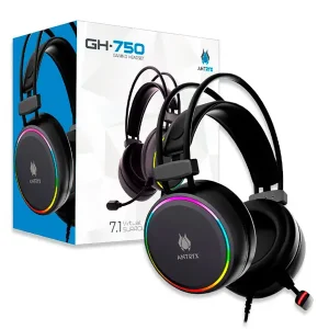 AUDIFONO GAMING ANTRYX GH-750 7.1 VIRTUAL RGB USB