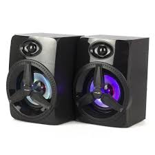 PARLANTE HALION (HA-S263) 6W, NEGRO, LED 7 COLORES NEGRO