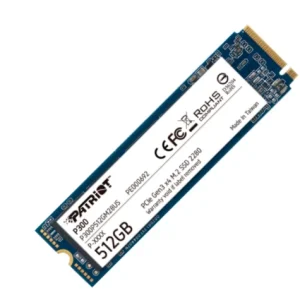 UNIDAD EN ESTADO SÓLIDO PATRIOT P300, 512GB, M.2 2280 PCIE GEN3 X4 NVME 1.3