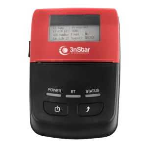 IMPRESORA TERMICA DE RECIBOS 3NSTAR PPT205BT MONOCROMATICA 58MM (2"), BLUETOOTH, IMPRESION CODIGO 1D Y 2D P/N: PPT205BT