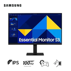 MONITOR 24 PULGADAS ESSENTIAL S3 FULL HD 100HZ S24F330EAL NEGRO