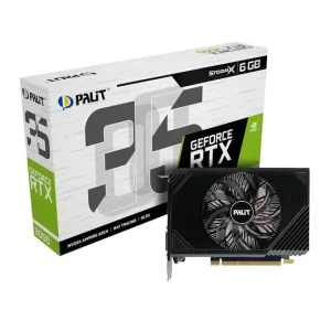 TARJETA DE VIDEO  PALIT GEFORCE RTX 3050 STORMX 6GB GDDR6 BOX
