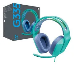 AUDIFONO LOGITECH G G335 GREEN CON MICROFONO JACK 3.5MM (PN:981-001017)