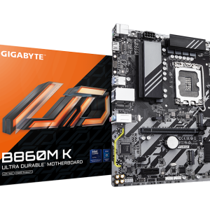 MOTHERBOARD GIGABYTE B860M K, CHIPSET INTEL B860, LGA 1851, HDMI, MATX