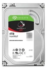 DISCO DURO SEAGATE IRONWOLF NAS ST4000VN006, 4TB, SATA 6GB/S, 5400RPM, 256MB CACHE, 3.5"