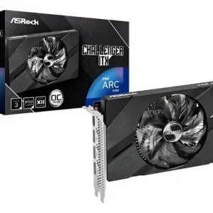 TARJETA DE VIDEO ASROCK INTEL ARC A380 CHALLENGER ITX 6GB OC, 6 GB GDDR6, PCI-E 4.0