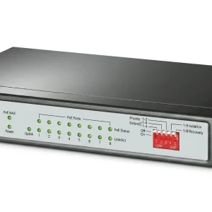 SWITCH TP-LINK SF1009P SWITCH 9 PUERTOS 10/100MBPS CON 8P POE+