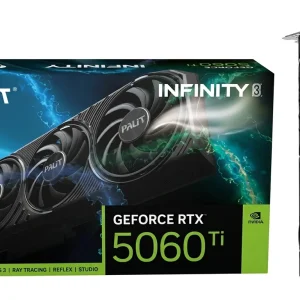 TARJETA DE VIDEO PALIT GEFORCE RTX 5060 TI INFINITY3 16GB GDDR7/ 128BIT 3DP HDMI