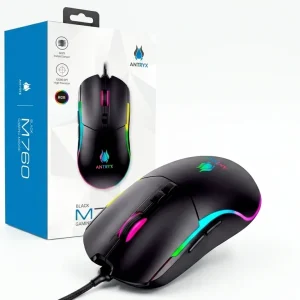 MOUSE ANTRYX CHROME STORM M760 ( AGM-M760K ) | GAMING | 12800 PDI | LED - RGB