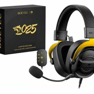 AUDIFONO C/MICROFONO BOETEC LYCAN ( BOE-002E ) 3.5MM | NEGRO